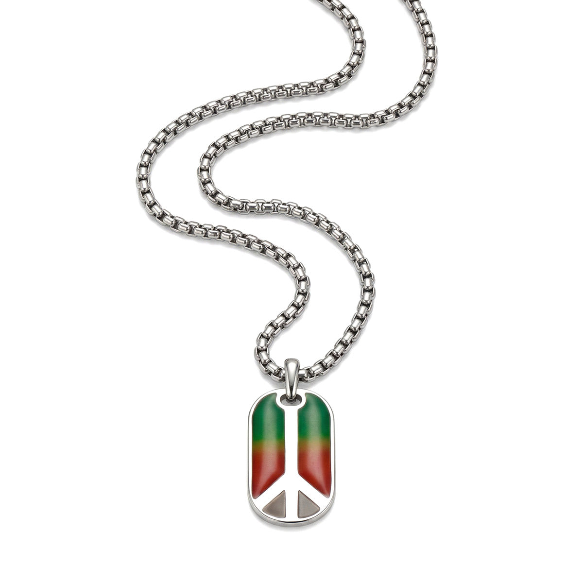Limited Edition* Epoxy Peace Sign Necklace | Santana Now